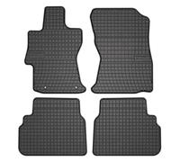 Frogum Tapis de plancher 401846 (MMT A040) pour Subaru Impreza 2016-2023 en caoutchouc 4 pièces Noir