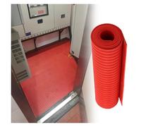 Tapis en caoutchouc isolé - Rouleau de tapis de sol anti-électrocution, découpable et antidérapant pour salle de distribution et atelier d'usine, 3 à 10 mm d'épaisseur