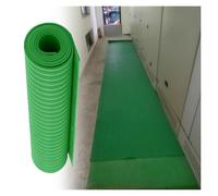 Tapis en caoutchouc isolé - Rouleau de tapis de sol anti-électrocution, découpable et antidérapant pour salle de distribution et atelier d'usine, 3 à 10 mm d'épaisseur