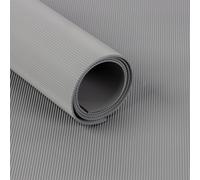 Tapis en caoutchouc Miniripp Découpe gris 100x350 cm