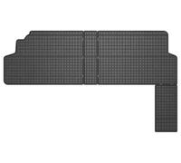 Tapis en caoutchouc pour Fiat Scudo II (2007-2016) lot de 4 noirs, SOLIDPRO | Fixations montées • Rebord 1,5 cm • Lot de 4 • Caoutchouc inodore