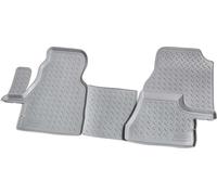 Tapis en caoutchouc pour Mercedes-Benz Sprinter W901-W905 | 2000-2006 | gris + bordure