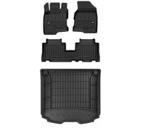 Tapis en caoutchouc pour Opel Antara - FROGUM - 2006-2017 - Ensemble 3D - Sur mesure - Sans odeur - Résistant à l'usure
