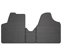 Tapis en caoutchouc pour Peugeot Expert II (2007-2016) lot de 4, SOLIDPRO | Fixations montées • Rebord 1,5 cm • Lot de 4 • Caoutchouc inodore