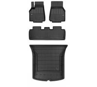 Tapis en caoutchouc pour Tesla Model Y - FROGUM - Ensemble 3D - À partir de 2020 - Adapté au coffre arrière