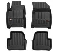 Tapis en caoutchouc pour voiture - FROGUM - CITROEN C3 III à partir de 2016 - BACS 3D - 4 pièces - Noir