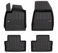 Tapis en caoutchouc pour voiture - FROGUM - Renault Clio V depuis 2019 - BACS 3D - 4 pièces - Noir