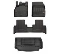Tapis en caoutchouc pour voiture - FROGUM - Renault Grand Scenic 2009-2016 - Ensemble 3D - Sur mesure - Sans odeur