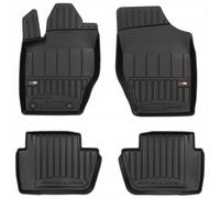 TAPIS EN CAOUTCHOUC, TAPIS DE PORTE, TAPIS DE PORTE PEUGEOT 307 2001-2008, PLATE