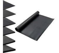 Tapis En Caoutchouc Antidérapant 1,2x2 M 6 Mm Lisse