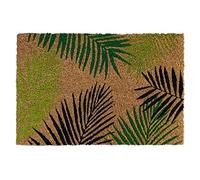 Tapis en Coco « Leaf » avec Motif Feuilles - 50 x 80 cm
