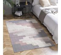 Tapis en coton Ashler Boho Tapis tressé Frange intérieur-extérieur Tapis pelucheux tufté lavable en machine Tapis sol pour salon chambre cuisine décoration style ferme 94085057 Brun