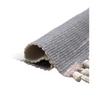 Tapis en coton Ashler Boho Tapis tressé Franges Intérieur Extérieur Tapis épais Tufté Lavable en machine Paillasson Salle de séjour Chambre Cuisine Décoration Ferme 94085057 Brun