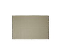 Tapis en coton beige, rectangulaire, uni, handloom, OEKOTEX - Hübsch, Atyourfeet - 180x120x1 cm