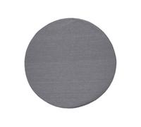- Tapis en coton et laine gris clair Jaipur Diamètre 200 cm