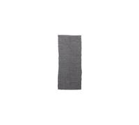 Tapis en coton gris, rectangulaire, uni, tissé main - House Doctor, Chindi - 160x70 cm