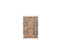 Tapis en coton multicolore, rectangulaire, à motifs, de salon - Chehoma, Patchwork - 120x180 cm