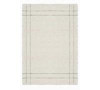 Tapis en coton recyclé tissé à la main vasco beige 120X170