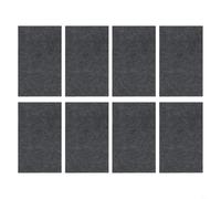 Tapis en feutre découpable pour pots de fleurs supportant le transfert automatique de l'humidité sans alimentation externe ni composants mécaniques (8 pièces de 33 x 20 cm)