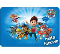 Tapis en feutre Nickelodeon, Paw Patrol, bleu, 100x150cm