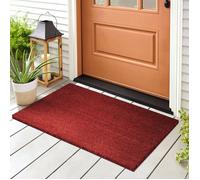 Tapis en Fibres de Noix de Coco Rouge 17 mm 40 x 60 cm