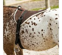 Tapis en forme de selle pour cheval de monte à cru doux Norton Marron TU
