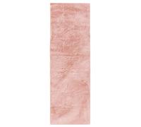 Tapis en fourrure Furry Rosa 80x250 cm Salon Tapis antidérapant Lavable Tapis à poils longs benuta Moelleux Peluche Shaggy Doux