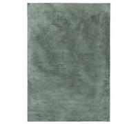 Tapis en fourrure Furry Vert 140x200 cm Salon Rectangulaire Antidérapant Lavable Tapis à poils longs benuta Moelleux Peluche Shaggy Doux
