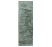 Tapis en fourrure Furry Vert 80x300 cm Salon Tapis antidérapant Lavable Tapis à poils longs benuta Moelleux Peluche Shaggy Doux