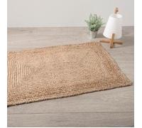 Tapis en Jute ""Histoire"" 60x90cm Naturel