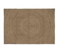 Tapis en jute moderne - vidaXL - 120x170 cm - Gris - Rectangulaire - Lavable en machine - Élégance fait main