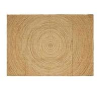 Tapis en jute moderne - vidaXL - 200x290 cm - Marron - Rectangulaire - Lavable en machine - Élégance fait main