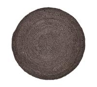 Tapis En Jute Naturelle Boho Marron 80cm Décoration Salon Cadeau