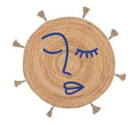 Créateur d'intérieur - Tapis Déco à Pompons Soleya 80cm Naturel