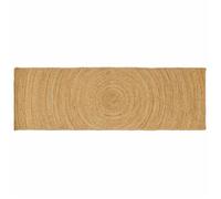 Tapis en jute - vidaXL - 80x200 cm - Marron - Rectangulaire - Moderne - Élégance fait main - Matériau écolo