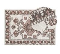 Tapis En Laine 140 X 200 Cm Multicolore Tomarza