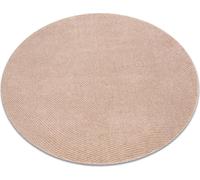 Tapis en laine rond FLUX 461.68.AE200 OSTA - Géométrique, structurel, loft rose / sans cercle rose DIMENSION 160 cm