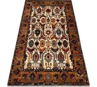 Tapis en laine SUPERIOR OMAN cadre oriental rouge multicolore 200x300 cm