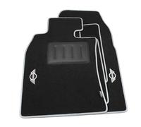 Tapis en moquette sur mesure compatibles avec Mini R52 Cabrio de 2004 à 2009 Limited Edition Carbon Inox