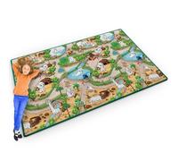 Tapis en mousse à colorier - JANSHOP - 200x120 cm - Modèle RK-343 - Feutres inclus - Enroulable - Lavable