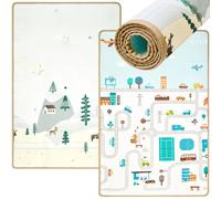 Tapis en mousse double face - pays des fées / ville - 180x120x0.5cm
