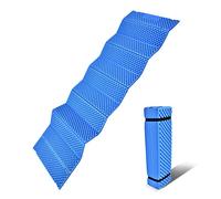Tapis en Mousse EE Camping, en Mousse Pliable en Plein Air Tapis de Camping de Plage, Pique-Nique, Matelas de Couchage, Matelas Imperméable, Camping, Parc et Festival, Couverture Extérieure[Bleu]