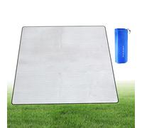 Tapis en mousse et aluminium isolant et imperméable