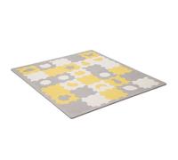 Tapis en mousse puzzle 3D Luno Shapes - Yellow
