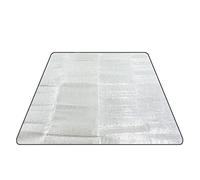 Tapis en Mousse, Tapis de Couchage Camping Tapis en Aluminium Tapis de Sol Couverture Thermique 200 x 120 cm