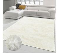 Tapis en Peau de Lapin doux - 240 x 340 cm - Beige - TEPPICH-TRAUM - Moderne - Synthétique