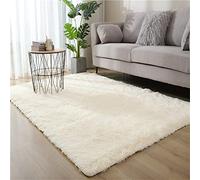 Tapis en peluche douce simple de couleur unie pour chambre à coucher, salon, couverture confortable pour table basse, décoration d'intérieur moderne, design antidérapant, 200 x 250 cm