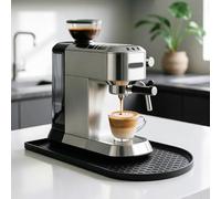 Tapis en silicone antidérapant pour machine à café, 20 x 40 cm, résistant à la chaleur, imperméable, pour De'Longhi Dedica Style, Philips Senseo Original Plus et Creami