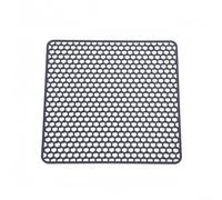 Tapis en silicone de 30 cm pour éviers de cuisine, ajustement flexible et design facile à nettoyer pour une meilleure expérience utilisateur (noir)