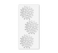 ScrapCooking - Moule pour Tuiles Croquantes « Flocons » - Tapis Silicone en Relief pour Créer Décorations Bûches & Gâteaux - 28 x 18 cm - Décors Pâtisserie, Dessert Noël - 1970